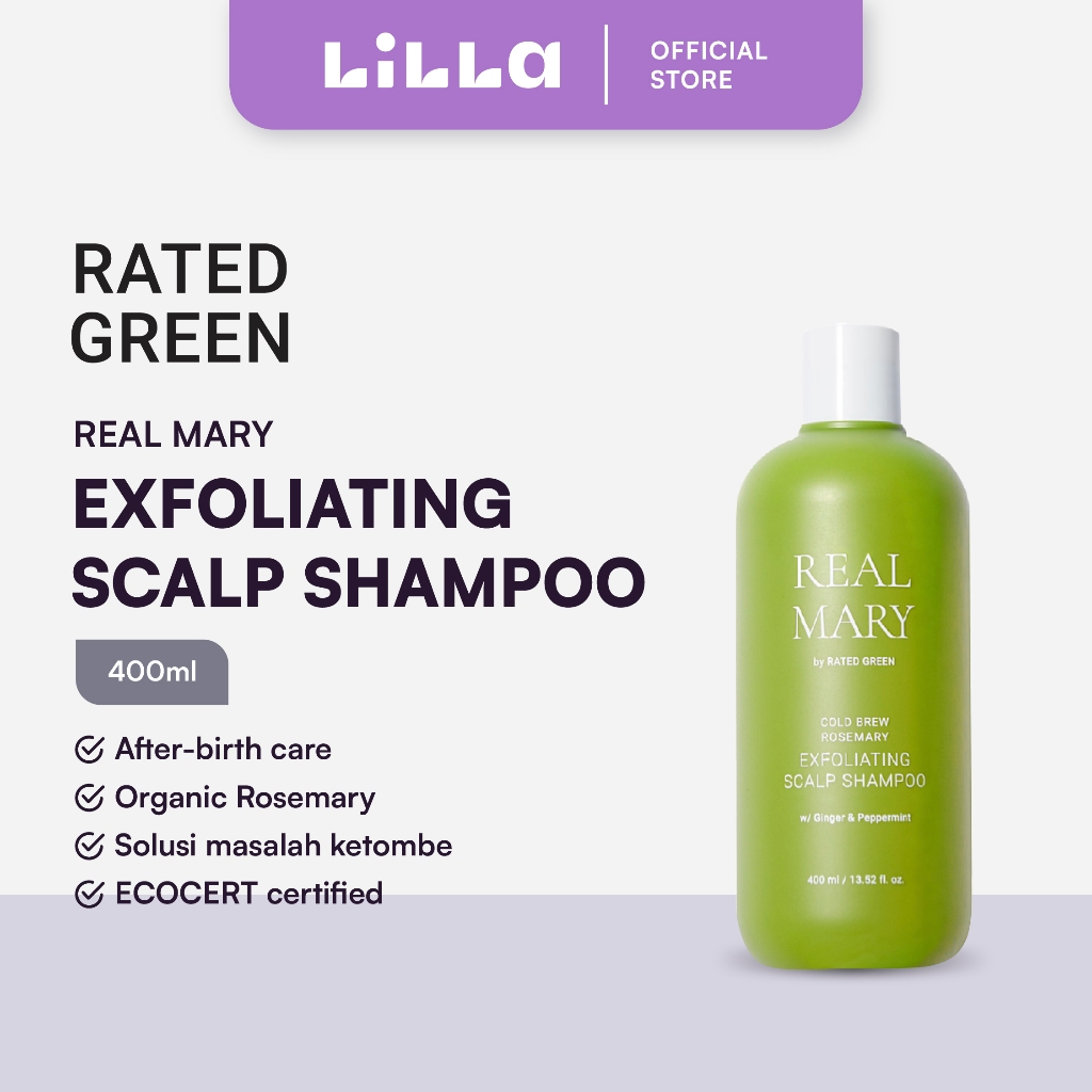 RATED GREEN - Real Mary Exfoliating Scalp Shampoo 400 ml