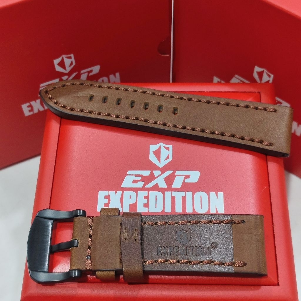 Tali Kulit Jam Tangan Expedition E 6782 M