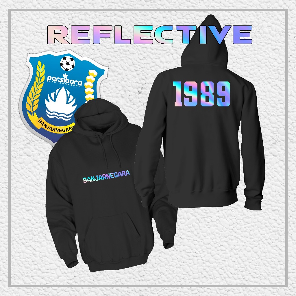 Hoodie Jaket PERSIBARA Banjarnegara "Banjarnegara Reflektif" // Jaket Supporter / Hooligans