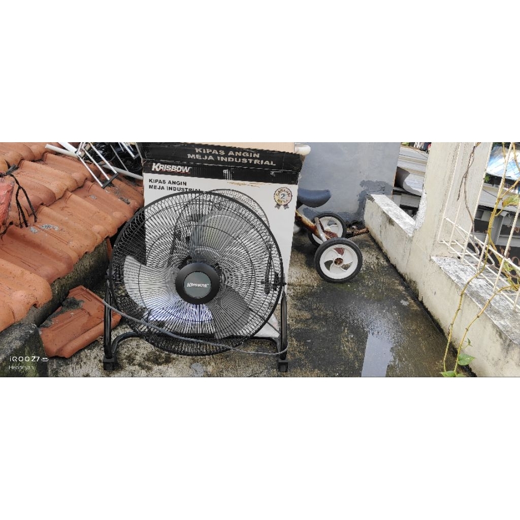 Kipas angin KRISBOW Tornado 16" 80 watt (Bekas)
