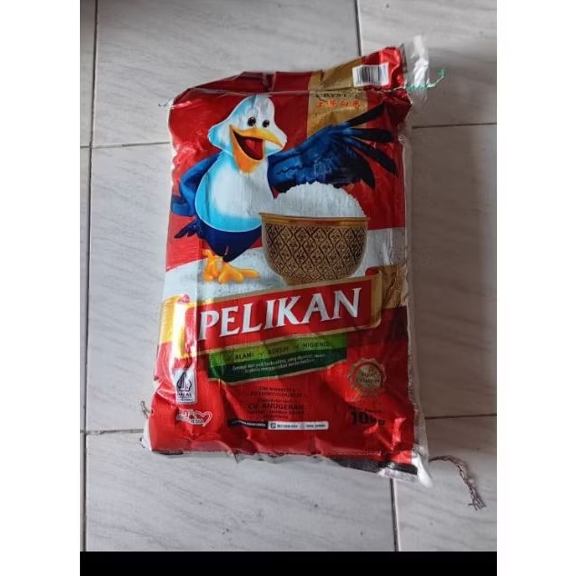 10kg Pelikan 10kg beras premium kristal putih