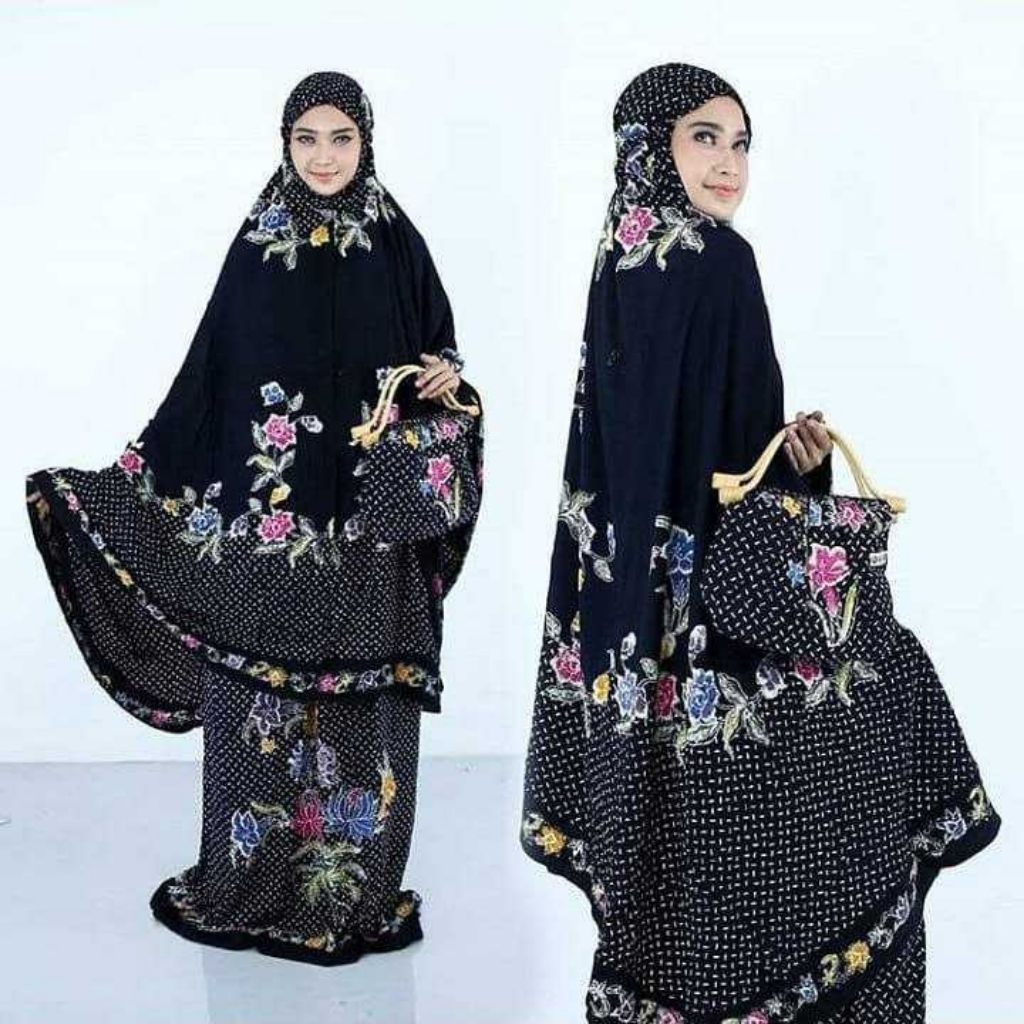 Mukena batik encim size jumbo