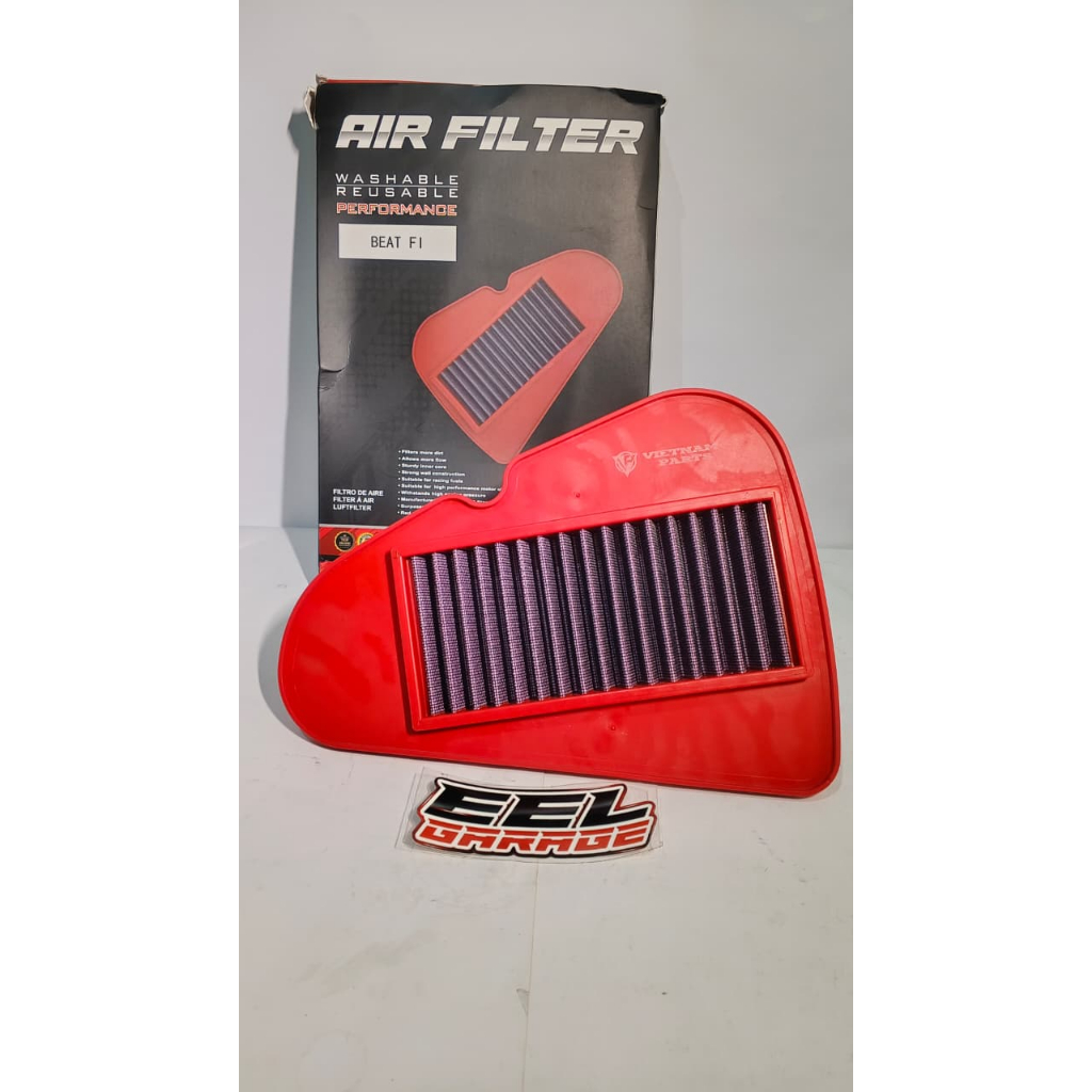 Filter Udara Hybrid Stainless Vietnam Part Beat Scoopy Vario Filter Saringan Udara Beat Fi Esp Vario