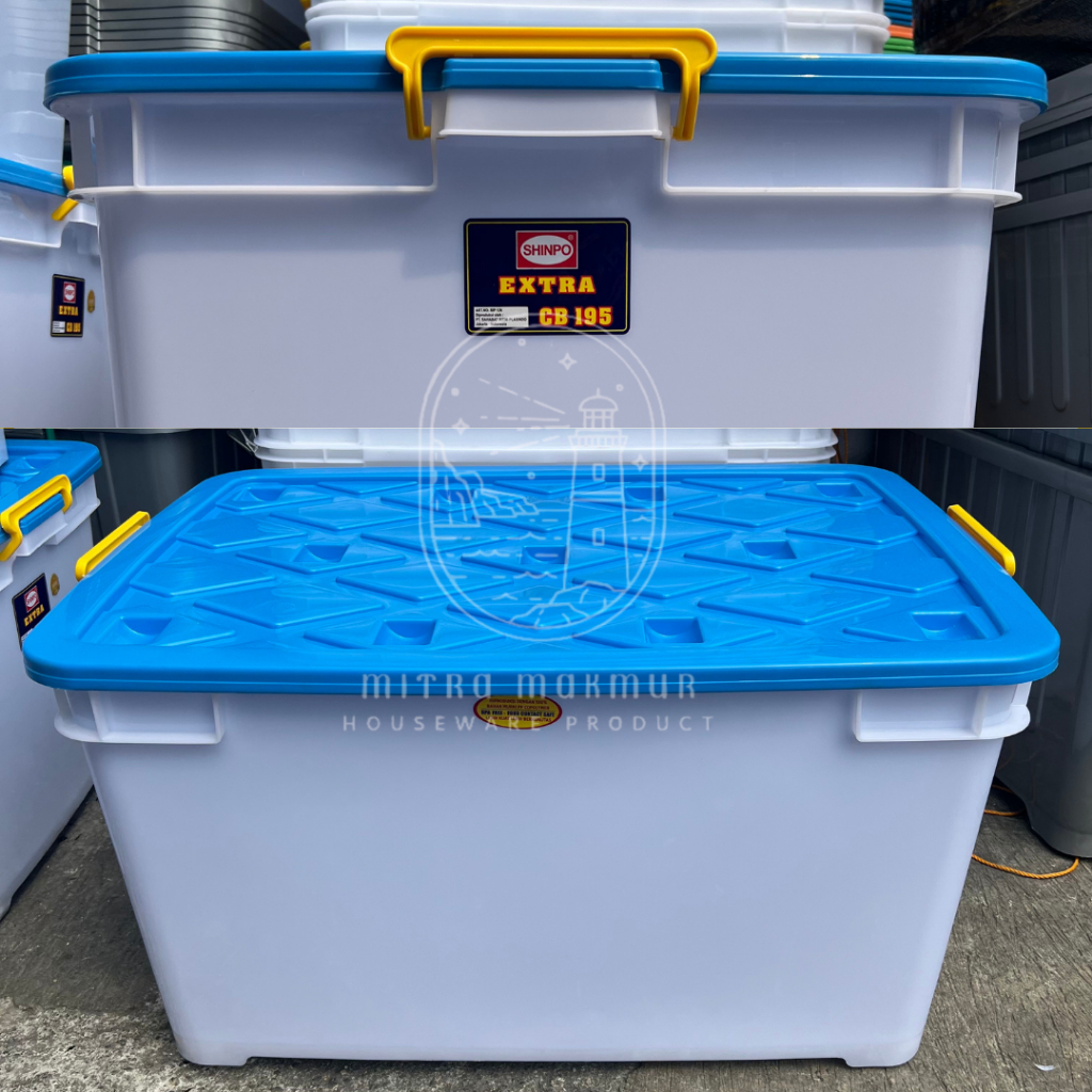 Shinpo Cb 195 Container Box Roda/ Kontainer Box Serbaguna Extra Jumbo Cb 195 Shinpo Co