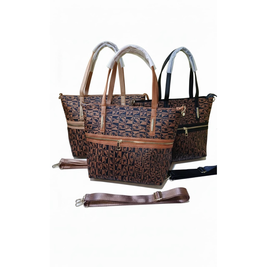 Totebag/Tas jinjing Wanita Bonia ada tali panjang