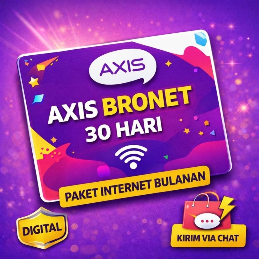AXIS BRONET 30 Hari | Paket Internet Bulanan