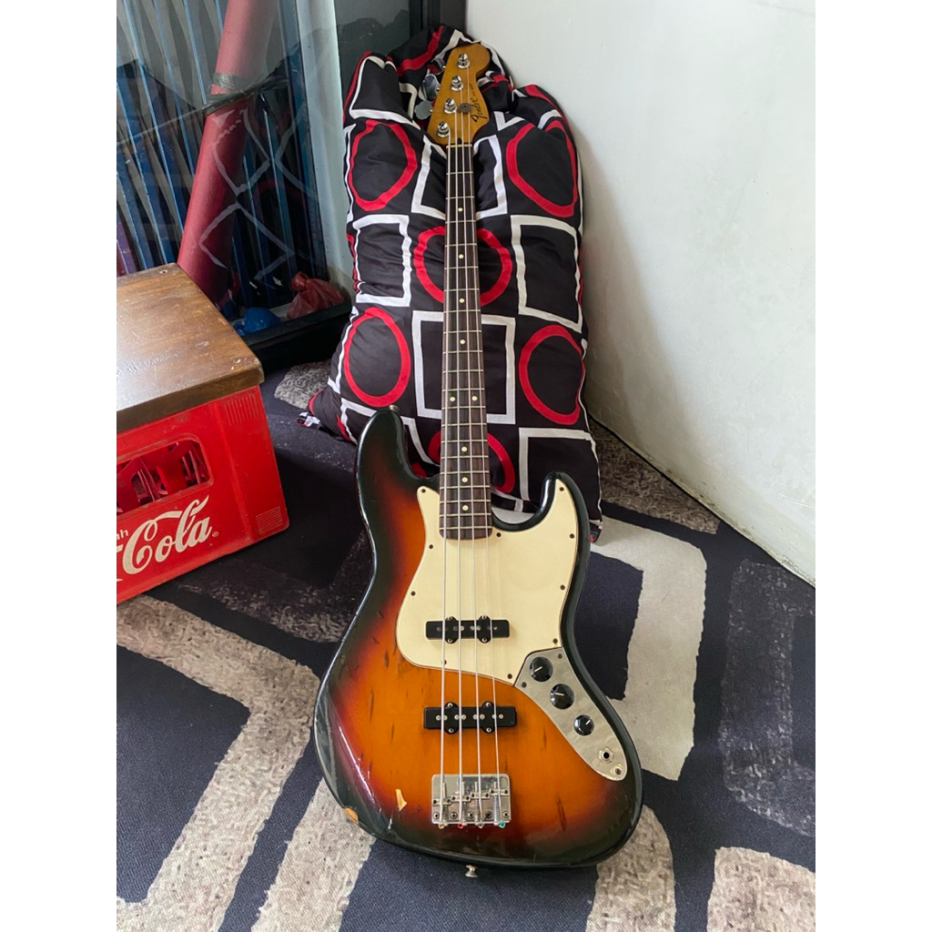 Bass Fender Jazz Bass Standard Made In Mexico 2008