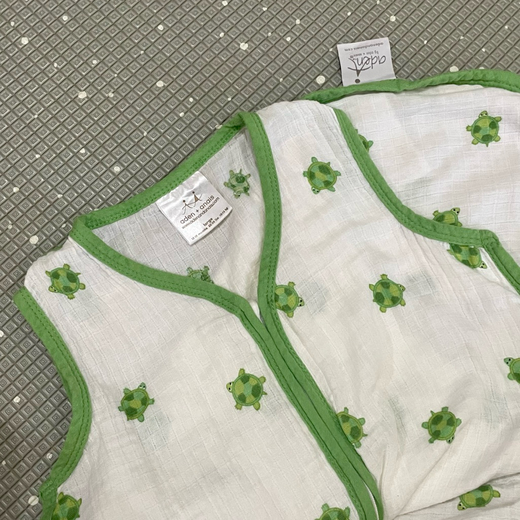 PRELOVED Aden + Anais Essentials Light Sleeping Bag | Sleep Sack Muslin Bahan Katun Adem Anak Bayi B