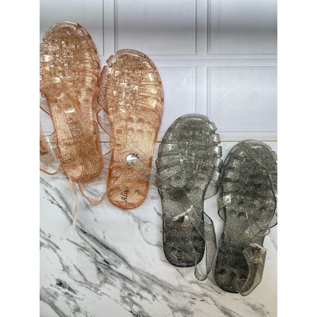 SEPATU SANDAL JELLY KARET WANITA BALANCE 003