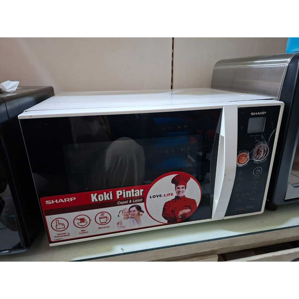Microwave SHARP R-21A1(W)IN (unit eksdisplay)