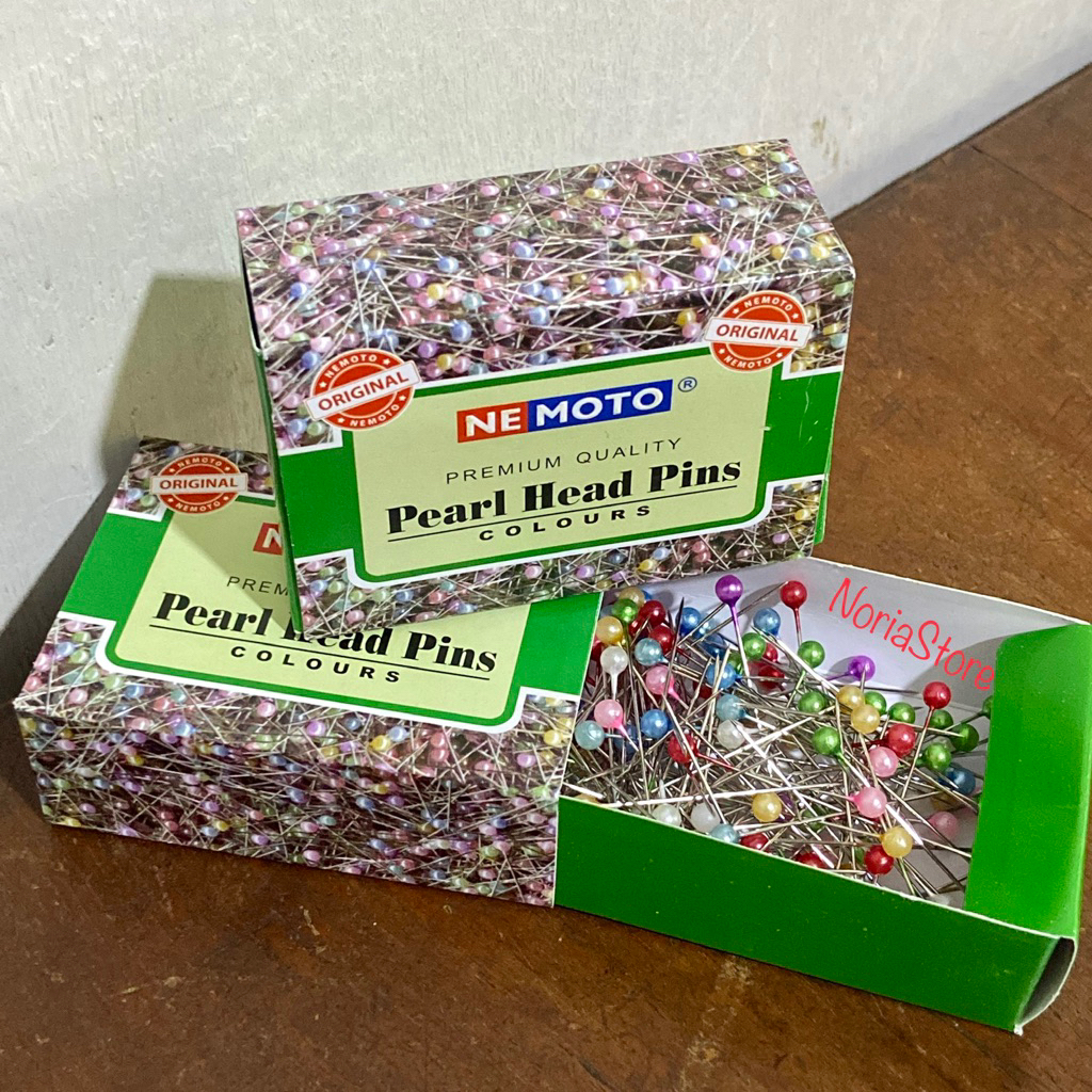 Jarum Pentul NEMOTO ORIGINAL  anti karat | jarum hijab Stainless