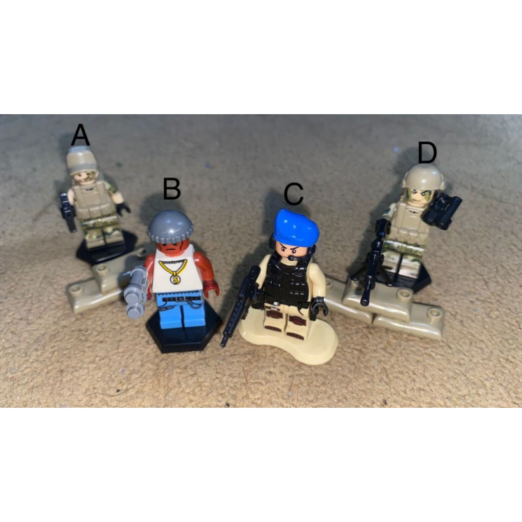 Lego Mainan Anak Tentara + Maling