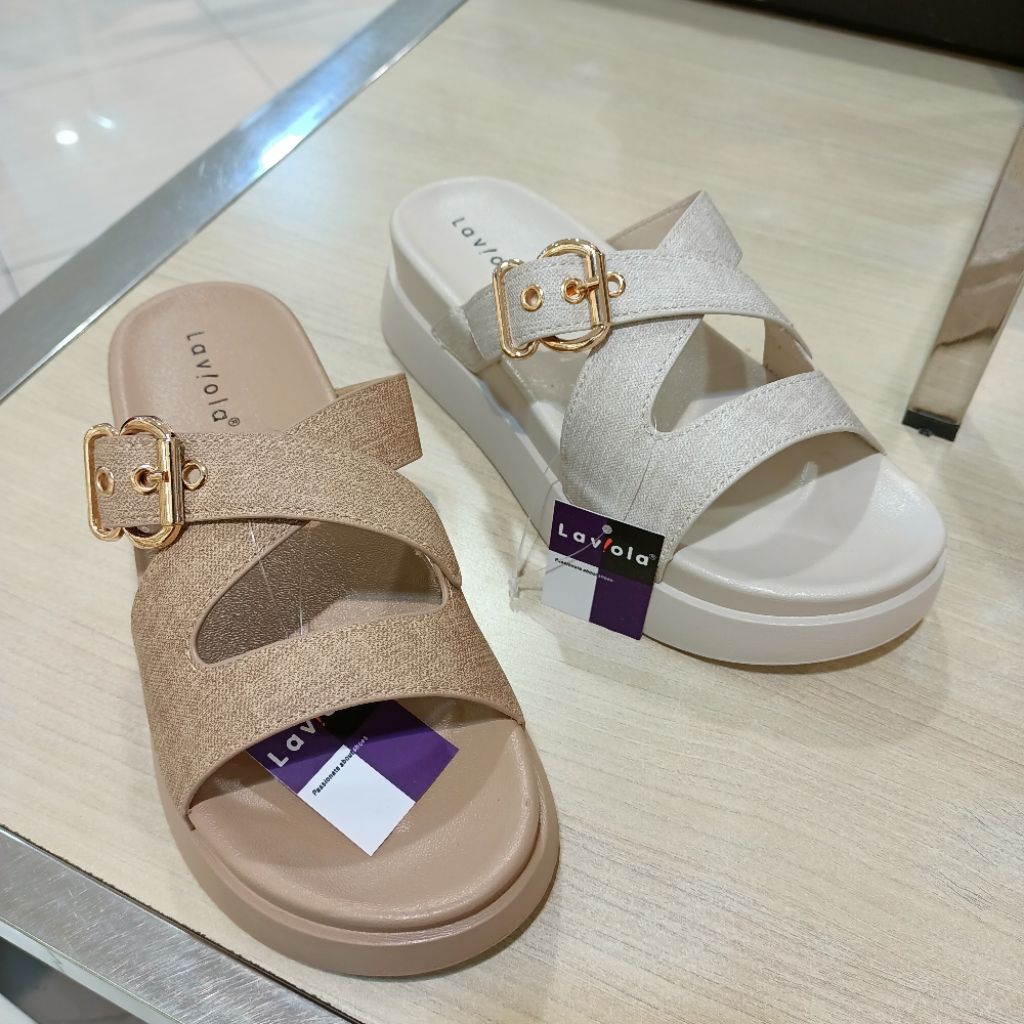 sandal wanita wedges 5cm LAVIOLA original