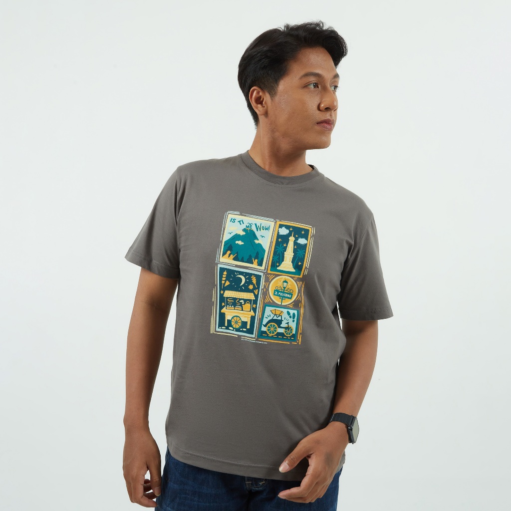 Dagadu Kaos Frame - Charcoal