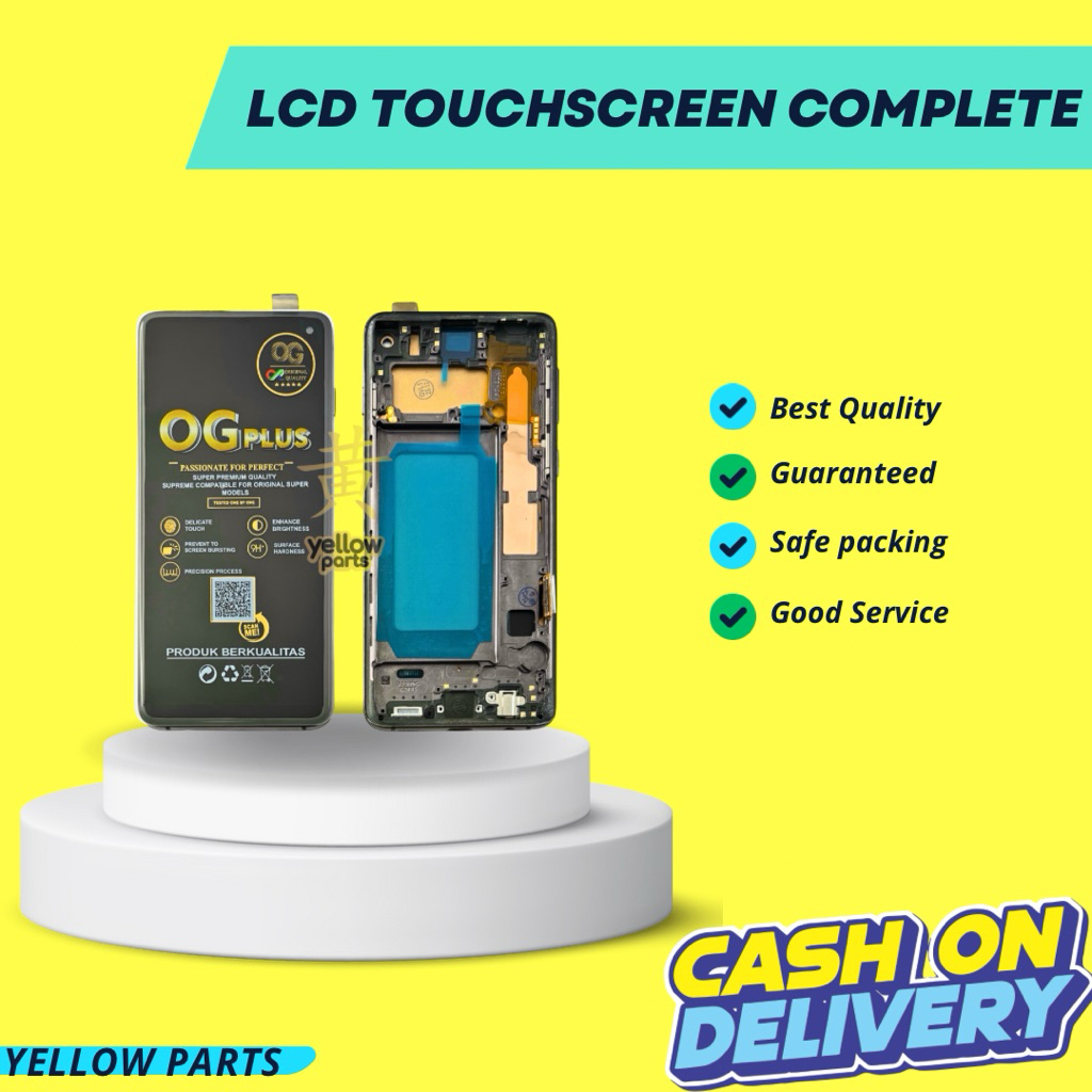 LCD TOUCHSCREEN SAMSUNG GALAXY S10 G973 G973F COMPLETE