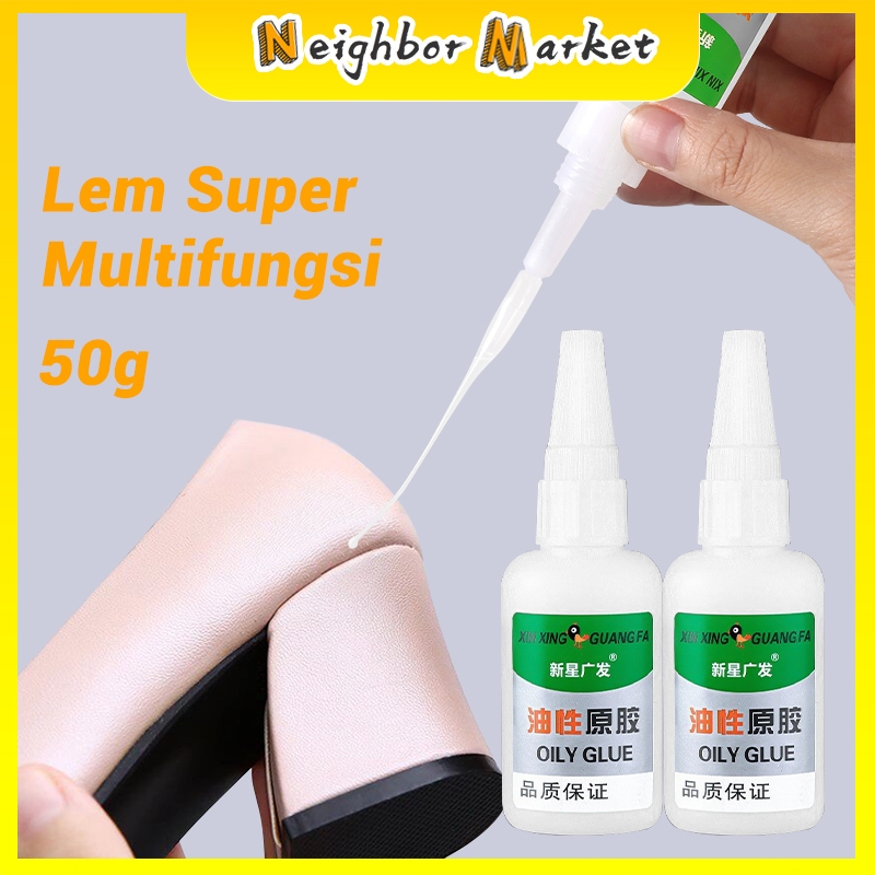 Lem Super Glue Serbaguna / Lem Korea Super Kuat / Lem Setan / Lem Sepatu Super Kuat