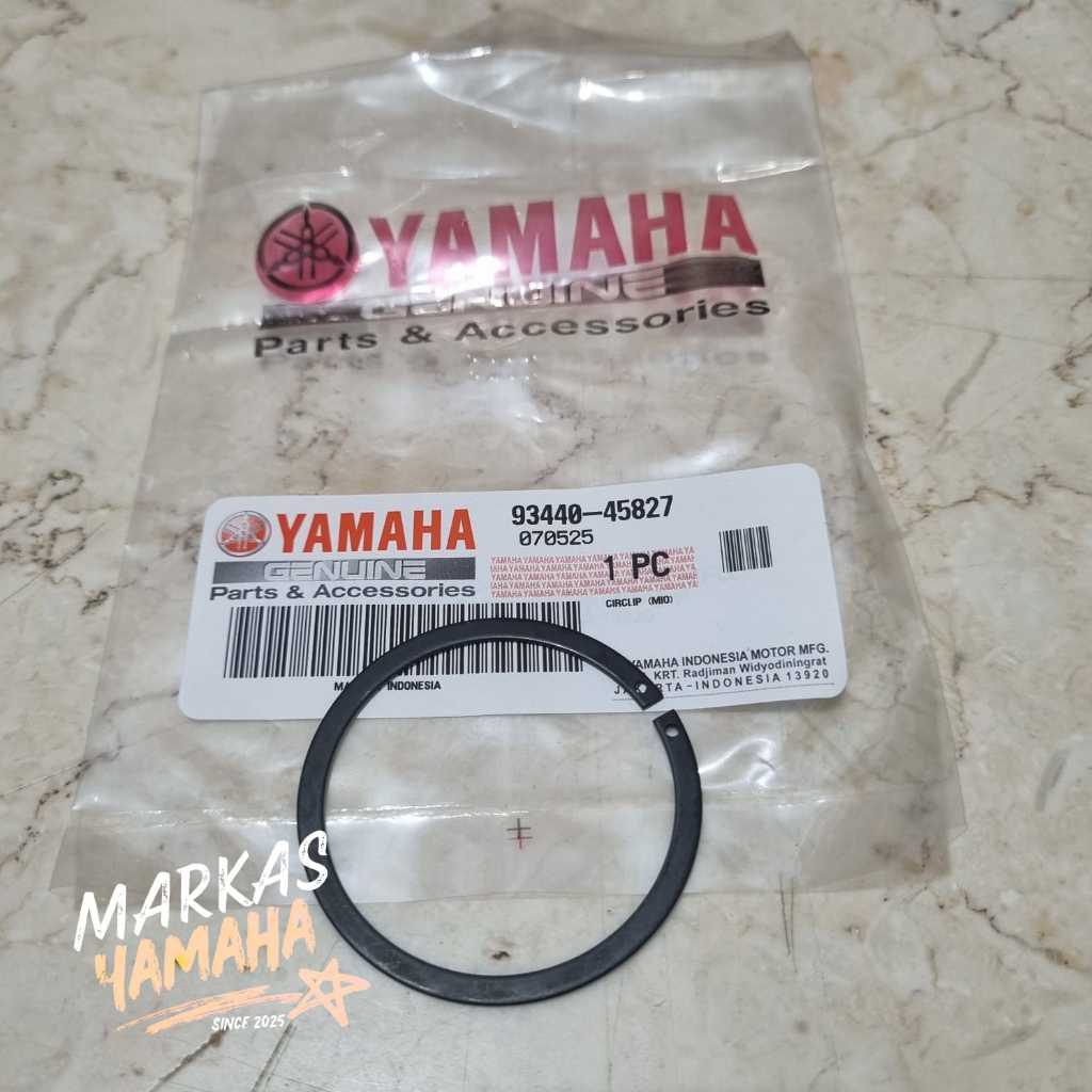 Klip Kancing Bearing Laher Kruk As Kiri Mio Sporty Smile Soul Fino Nouvo 93440-45827 Original Yamaha