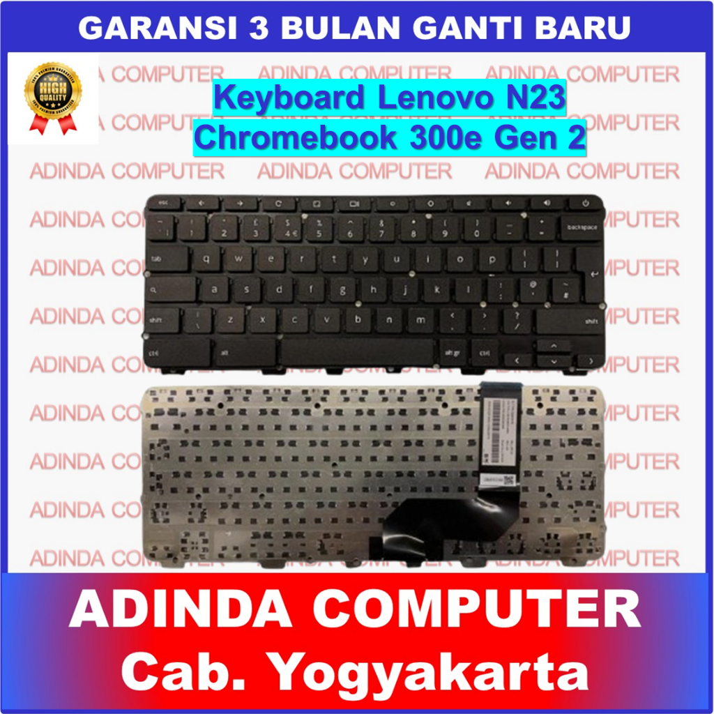 Keyboard Lenovo Chromebook 300e Gen 2 N23 LCM16K6