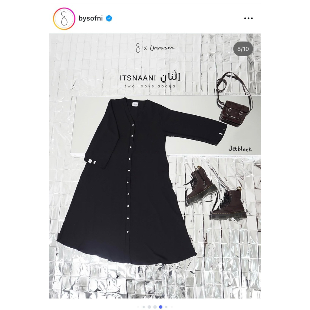 Preloved Abaya Sofni Itsnaani