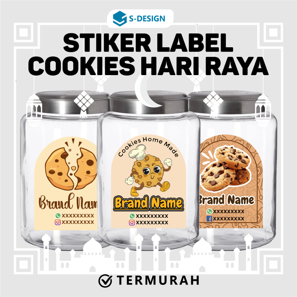 STIKER TOPLES TERBAIK SDESAIN / STIKER TOPLES / STIKER COOKIES / STIKER KUKUER / STIKER LABEL