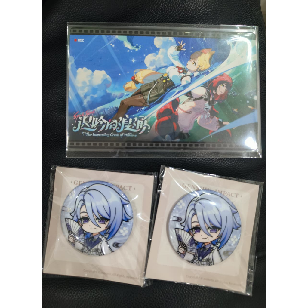 Ready Stock Pin ayato, ZZZ photocard