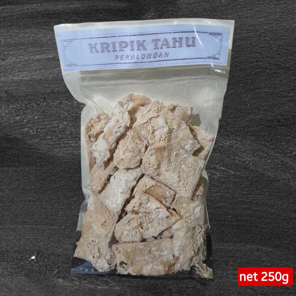 kripik tahu kriuk enak renyah khas pekalongan