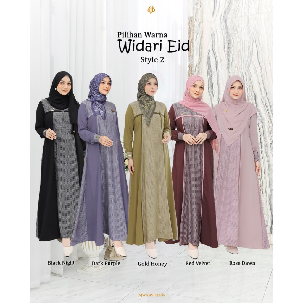 GAMIS WIDURI BY AJWA MOSLEM - GAMIS PREMIUM