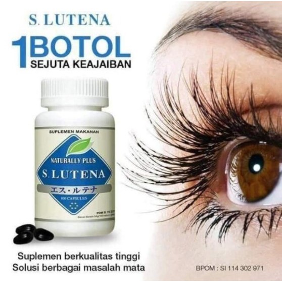 S Lutena Suplemen Mata untuk Aktivitas Gadget