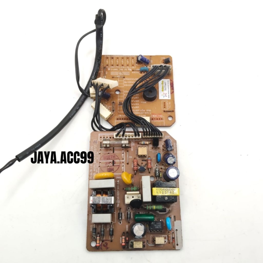 MODUL PCB AC LG JETCOOL JETGOLD 1 SET S07SL LG MODEL HS-C076QPA0 ORIGINAL