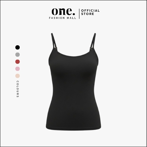 ONEFASHIONMALL BR211 Tank Top Bra Big Size Jumbo Singlet Panjang Wanita Tali Adjustable Olahraga