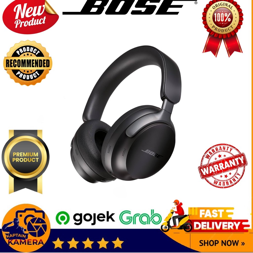 Bose QuietComfort Ultra Headphone 2nd Gen ANC Bluetooth Headset (Black)