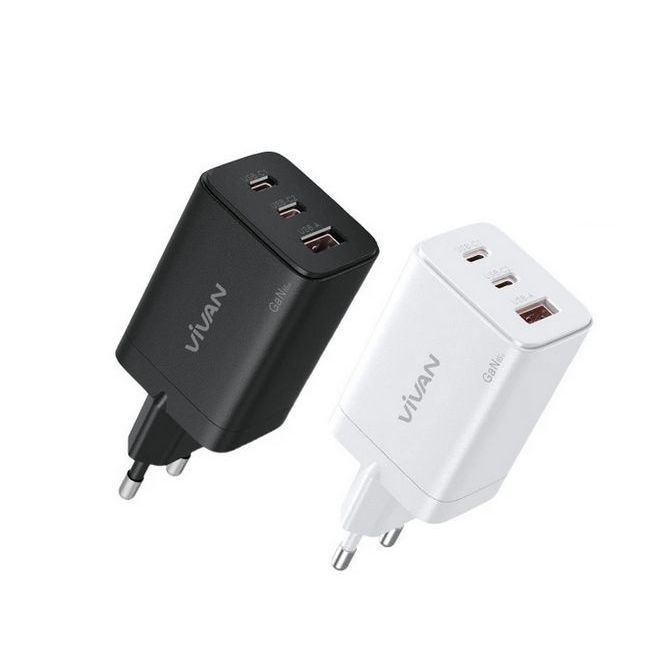 VIVAN BATOK GAN65 65W MAX OUTPUT FAST CHARGING
