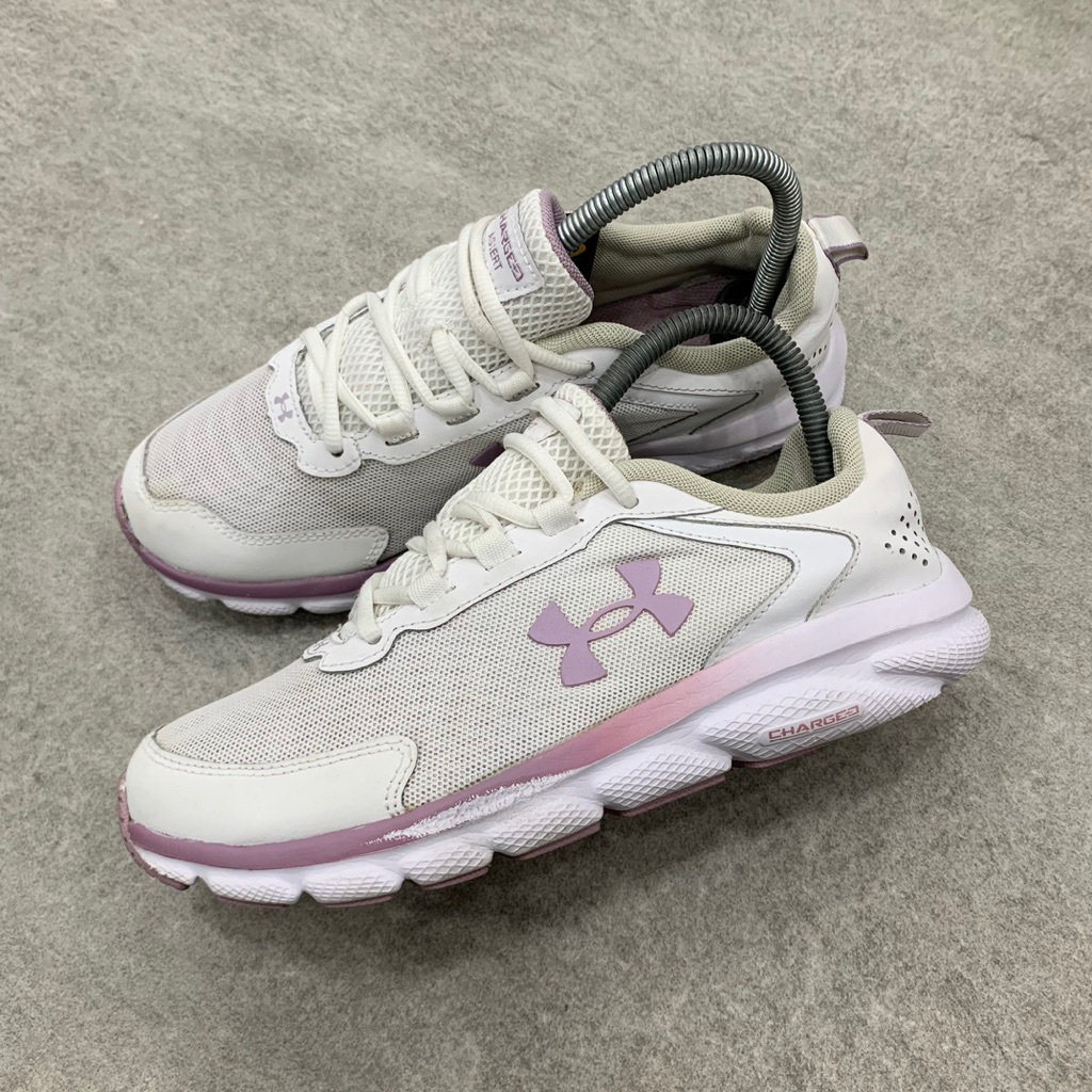 Under Armour Charged Assert 9 'White Mauve Purple'