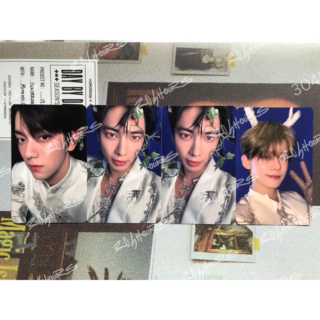 Ready Stock | [Official] Photocard TXT The Star Chapter: Together POB LGU+ WVJ YZY | Soobin Yeonjun 
