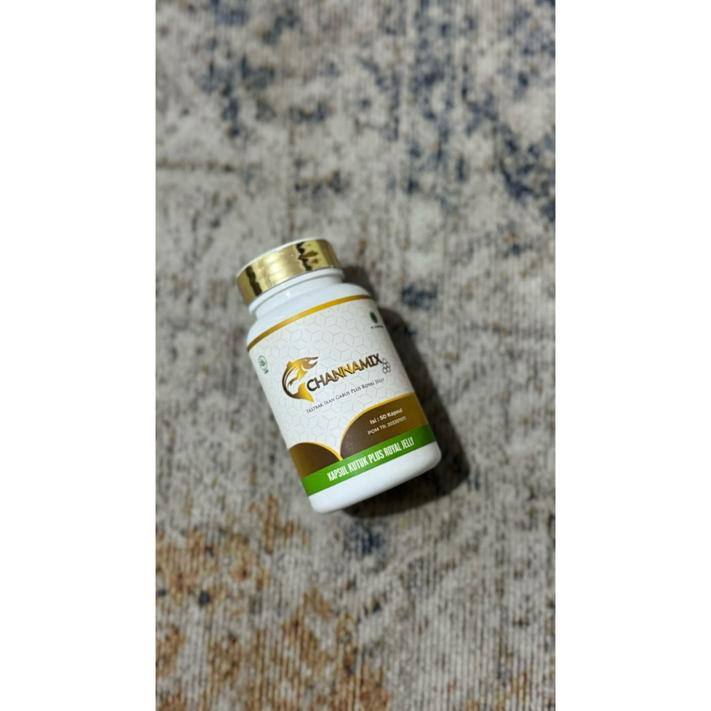 CHANNAMIX IKAN GABUS 37 KAPSUL