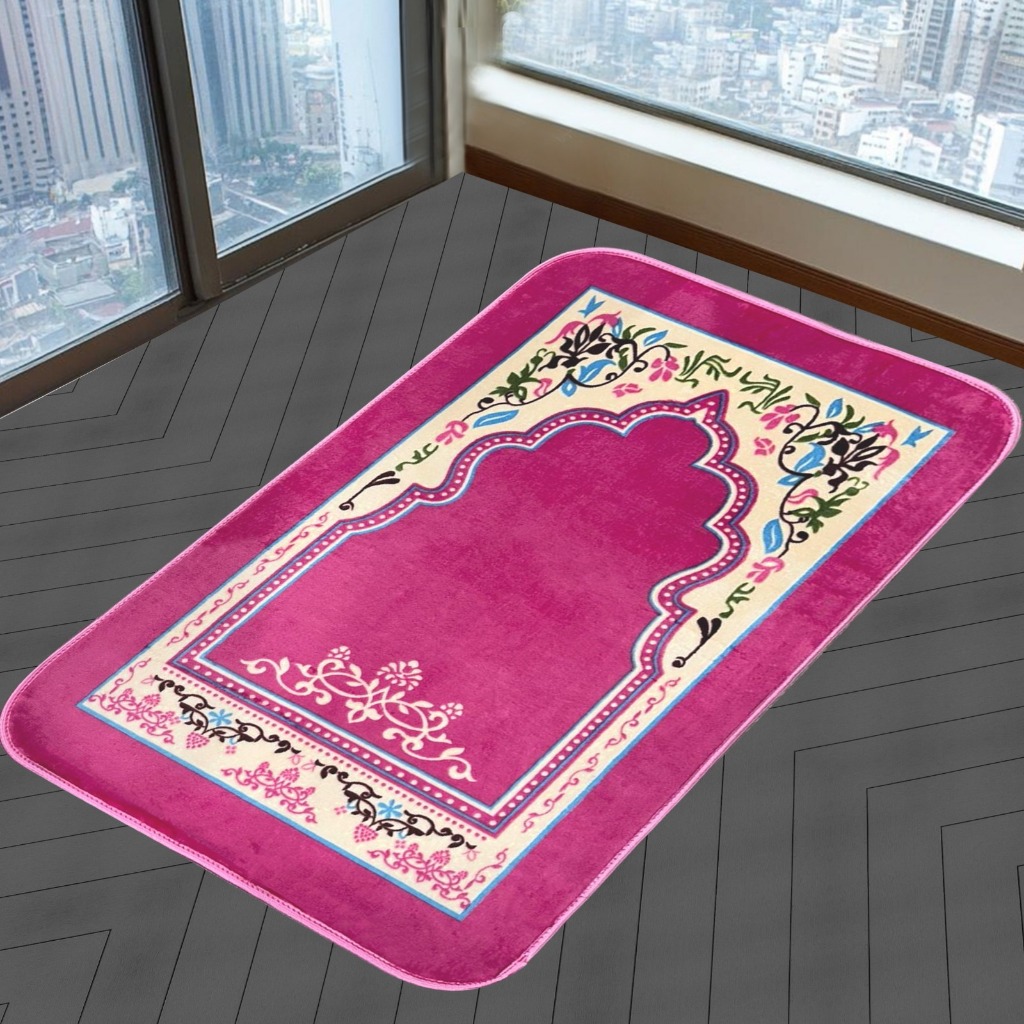 Sajadah Premium Halus Lembut Empuk Anti Slip 70x110 / Sajadah Busa
