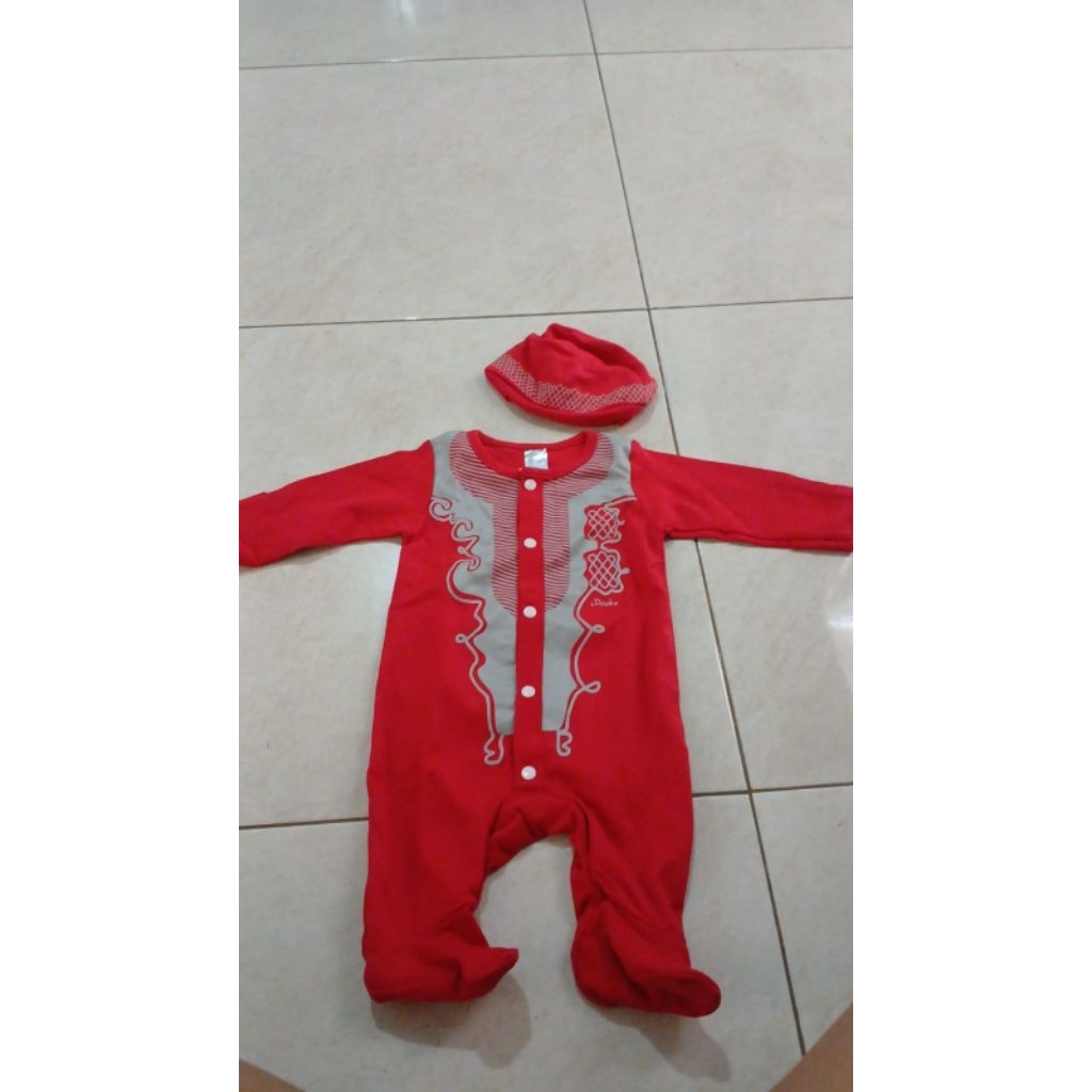 new baju bayi piteku/baju tidur bayi piteku