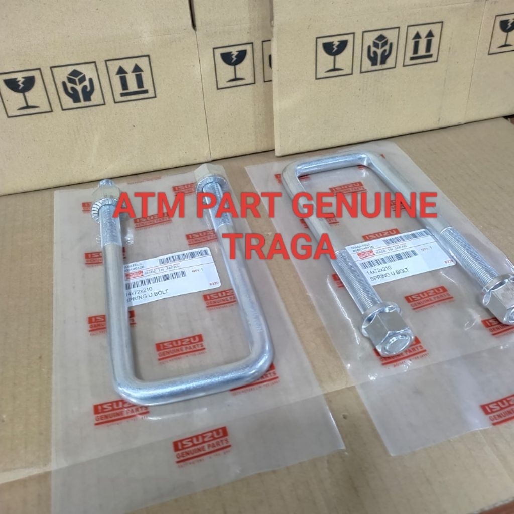 SPRING U BOLT U BOLT ISUZU TRAGA 1PC BARU BERGARANSI