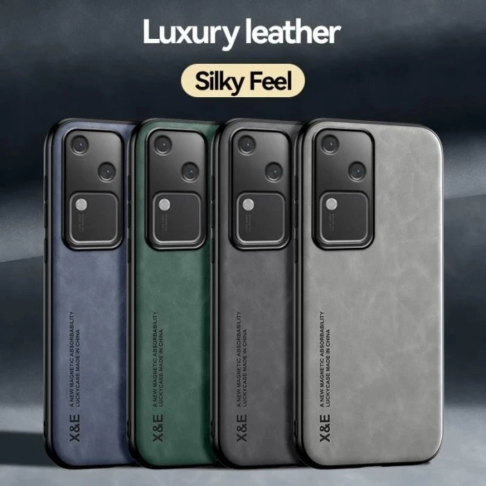 [LEATHER CASE] Case Vivo V30 / VivoV30 PRO 5G | Casing Tekstur Kulit Domba | Casing Vivo V30PRO 5G |