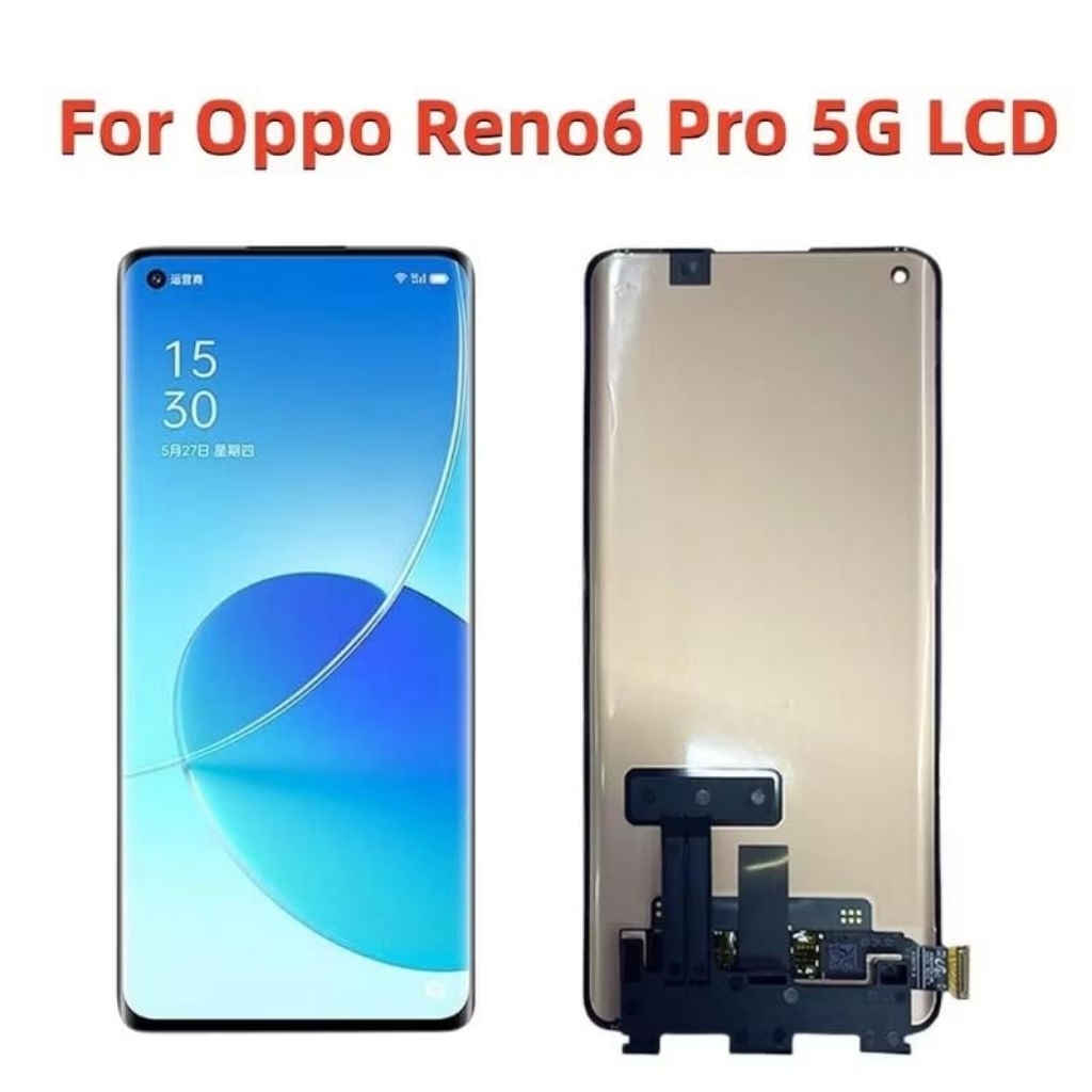 LCD FULLSET OPPO RENO 6 PRO 5G / RENO 6PRO 5G ORIGINAL FINGERPRINT AKTIF TOUCHSCREEN LCD