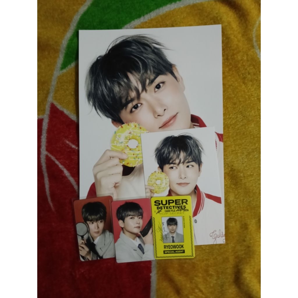 Season Greeting 2026 Super Junior Ryeowook Photocard Yesung Kyuhyun