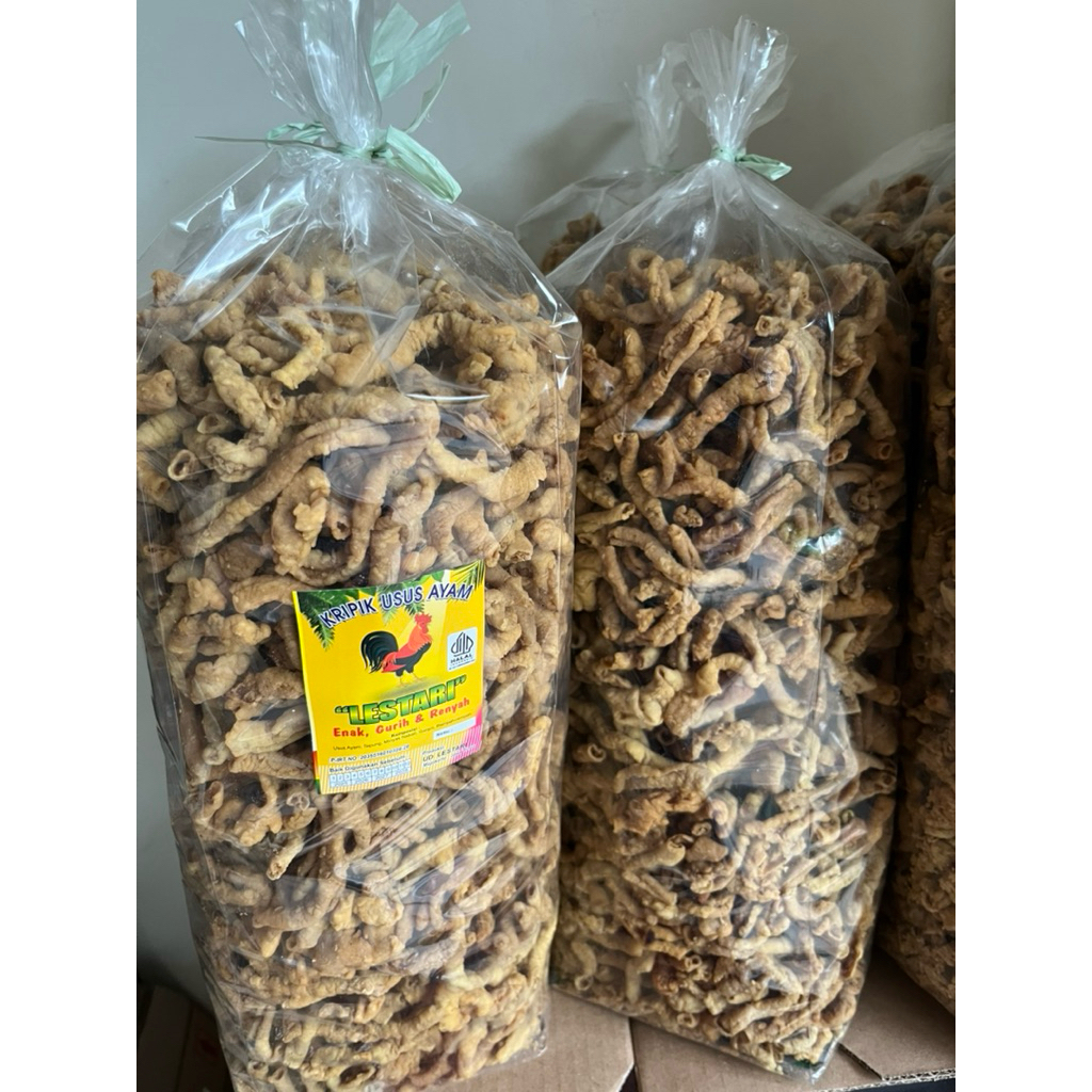kripik usus ayam lestari  2kg
