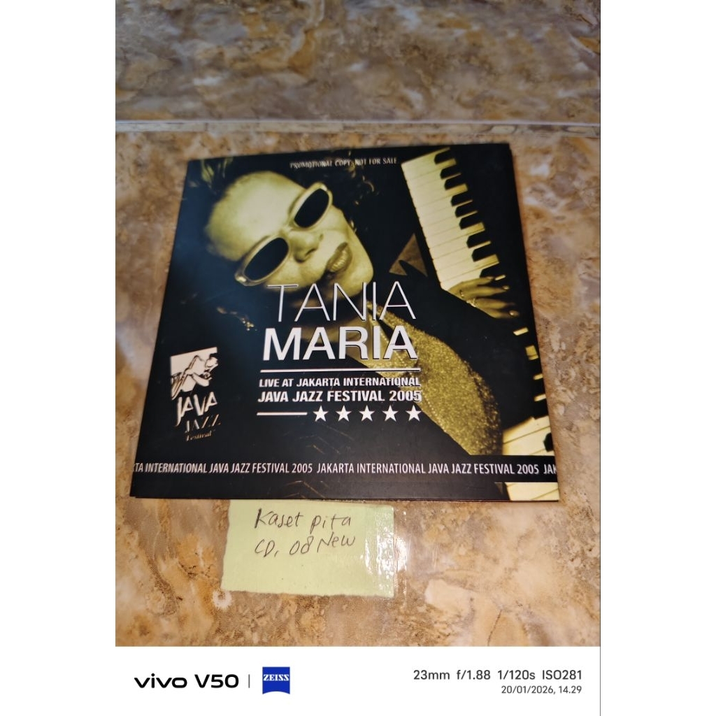 Kaset CD Tania Maria Live at Jakarta International Java Jazz Festival 2005