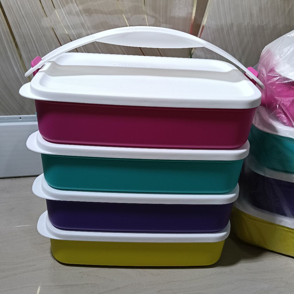 Tupperware Click To Go Rectangular set