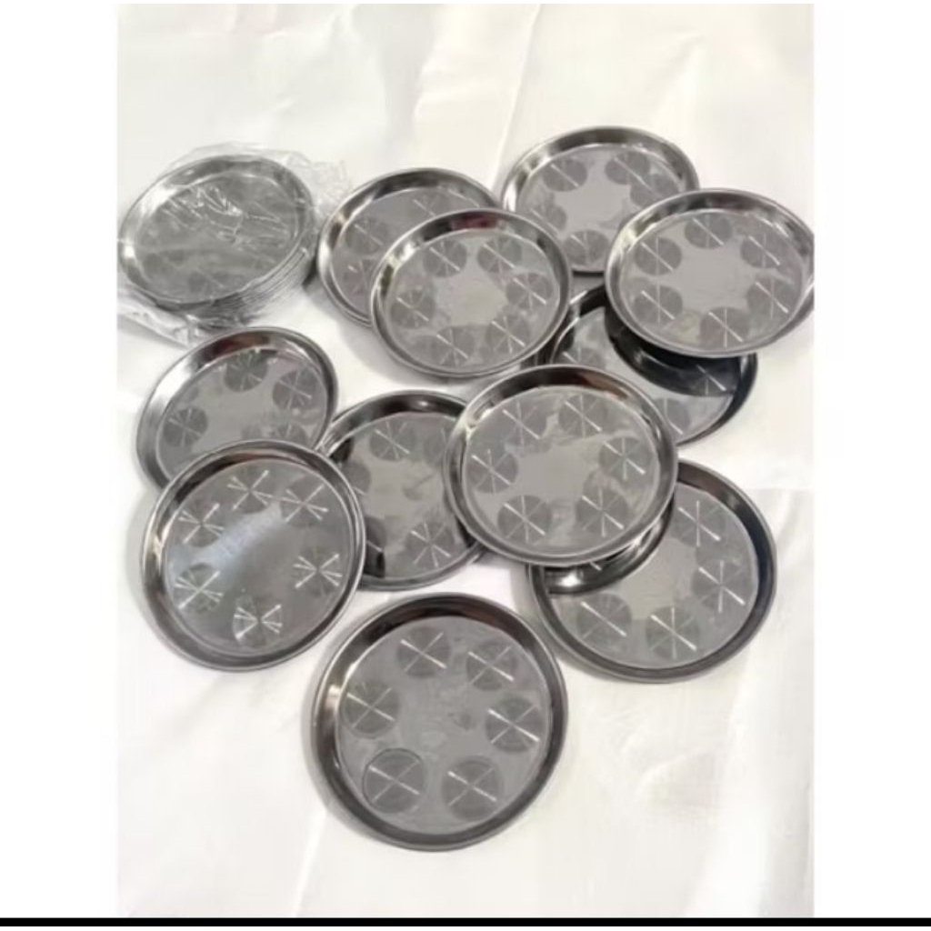 TATAKAN GELAS 6pcs/ TATAKAN GELAS STAINLESS STELL