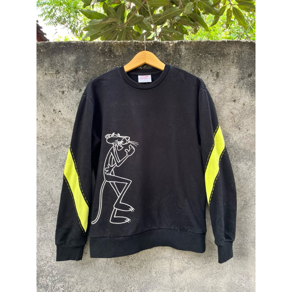 CREWNECK PINK PANTHER X FRANK STONE