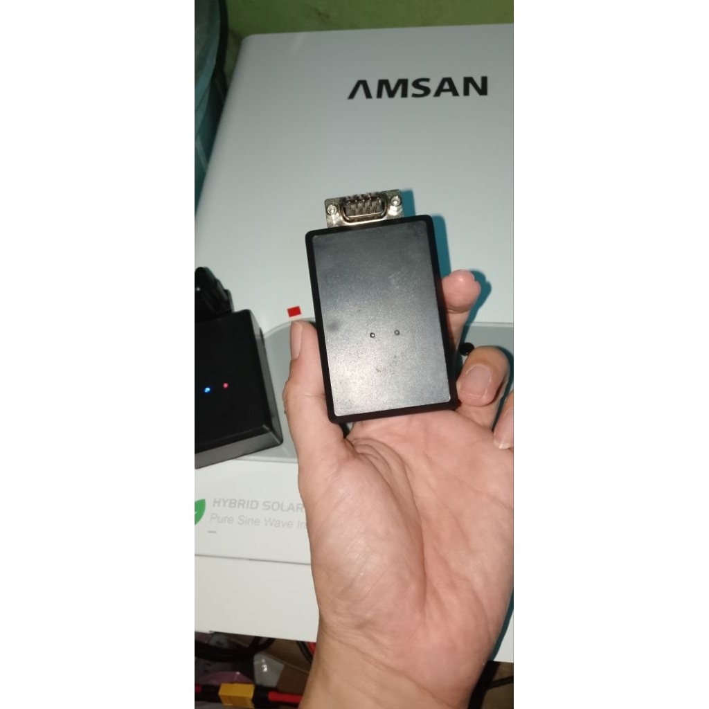 Alat Monitoring dan Konfigurasi Inverter Hybrid merk Techfine dan Amsan seri LF