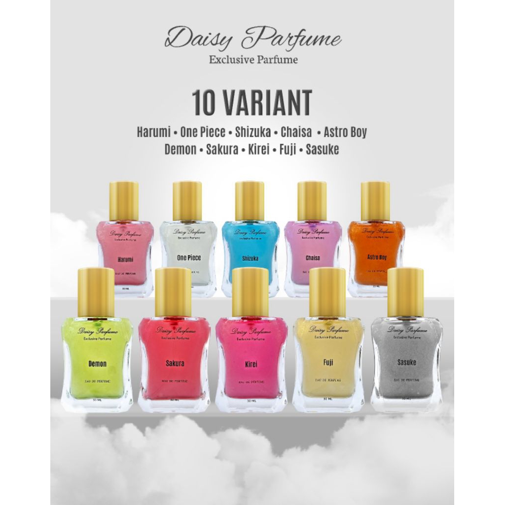 DAISY PARFUM EXCLUSIVE PAKET USAHA RESELLER 10 BOTOL