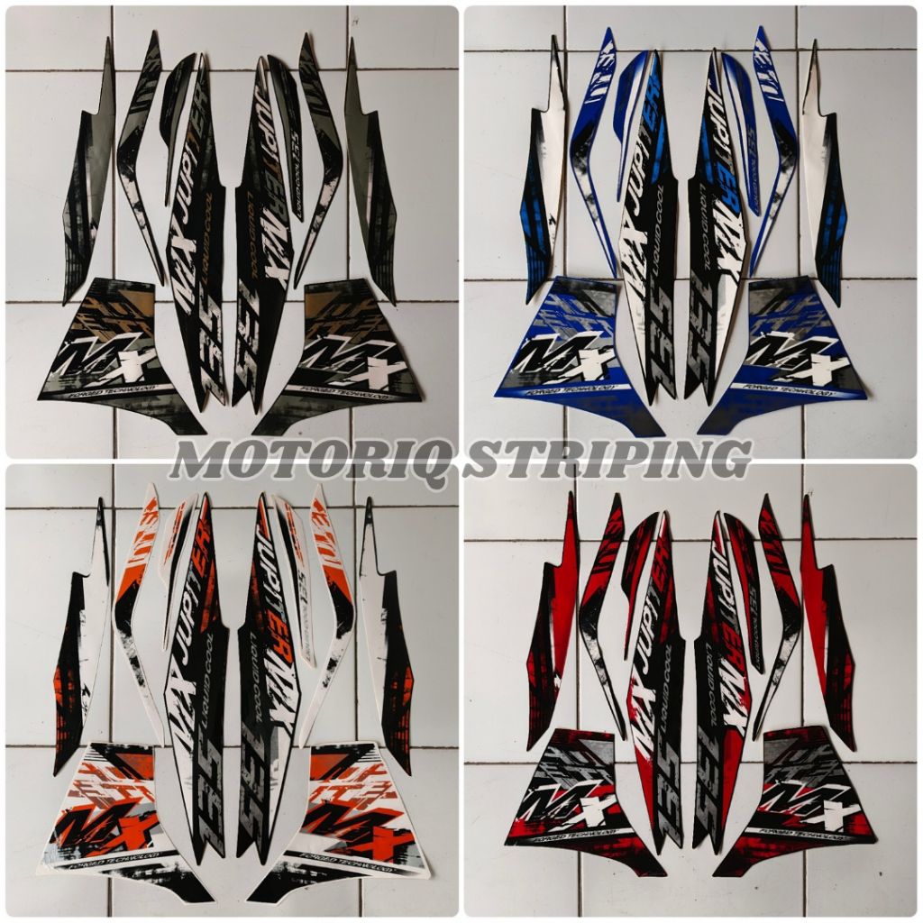 Stiker Striping Jupiter Mx New 135 2014 Stiker Lis Body Standar