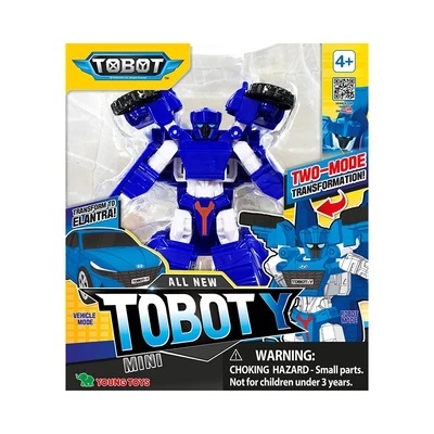 Mainan Anak Tobot Robot Y New Mini Biru